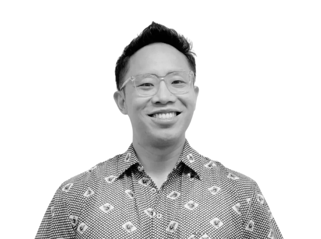 Jeremy Foo, Elliot & Co. founder, smiling in a patterned shirt