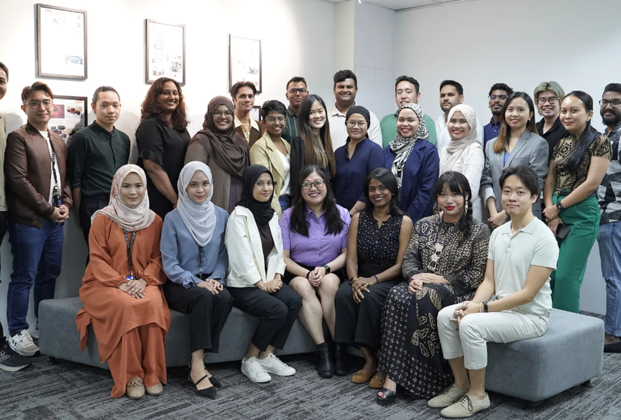 Elliot & Co. Malaysia team group photo in the Kuala Lumpur office